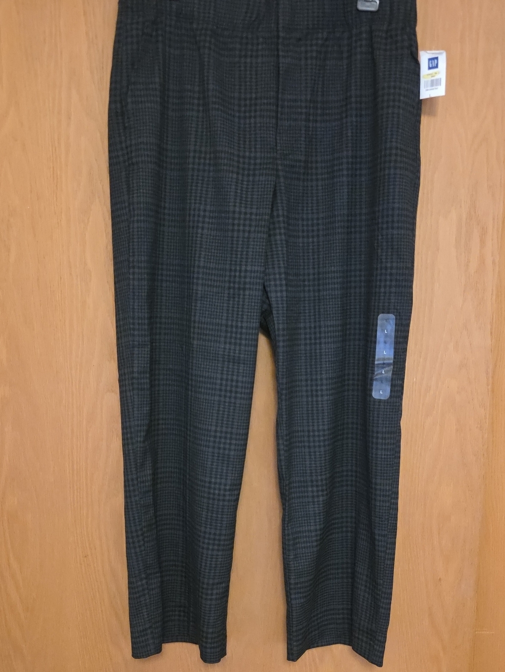 GAP Gray Plaid Dress Pants